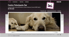 Desktop Screenshot of clinicaveterinariaenvallecas.es