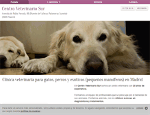 Tablet Screenshot of clinicaveterinariaenvallecas.es